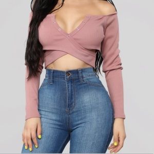 Fashion Nova Blush Top